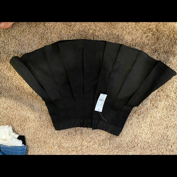 BLACK RUFFLE PACSUN SKIRT - Picture 2 of 4
